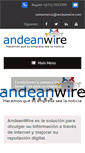 Mobile Screenshot of andeanwire.com